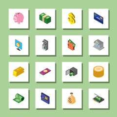 money icons collection
