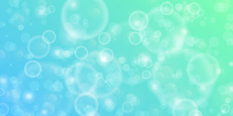 夏らしい爽やかな背景　ベクター素材