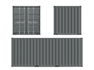 Cargo container set