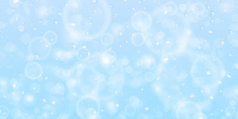 水滴のついた背景　ベクター素材