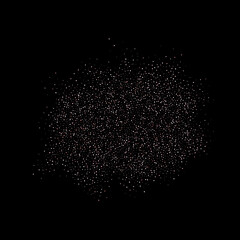 Rose pink stars Sprocket shiny confetti little