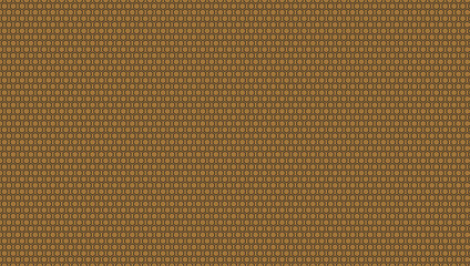 Brown background and black hexagon line illustration Vector design