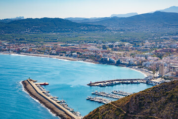 Obraz premium Cape San Antonio, seascape in Spain