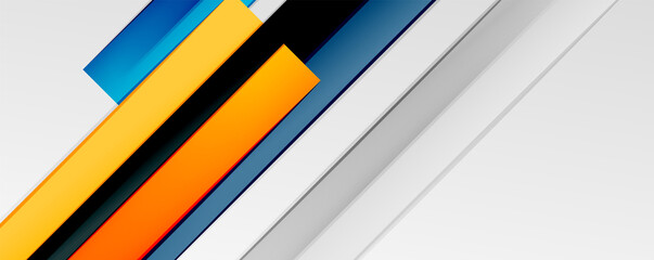 Color abstract lines trendy geometric background for business or technology presentation, internet poster or web brochure cover, wallpaper