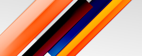Color abstract lines trendy geometric background for business or technology presentation, internet poster or web brochure cover, wallpaper