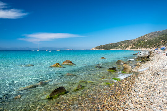 Mari Pintau, Sardinia, in a summer day