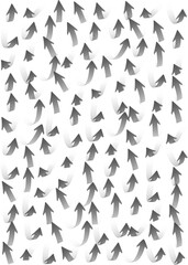 Black and white seamless arrow pattern background