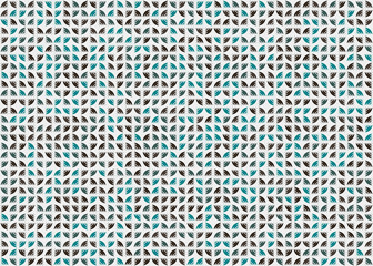 Abstract Geometric Pattern generative computational art illustration