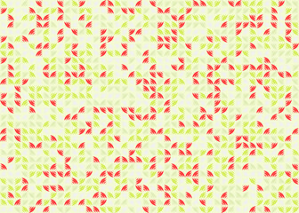 Abstract Geometric Pattern generative computational art illustration