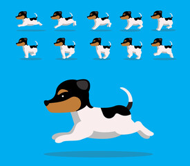 Animal Animation Sequence Dog Brazilian Terrier Cartoon Vector