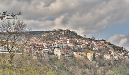 Fototapeta na wymiar Veliko Tarnovo, Tsarevets, HDR Image