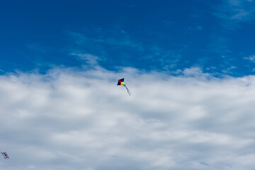 Colorful Kites flying over the sky