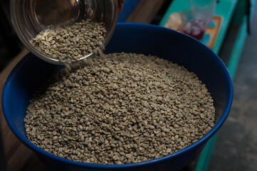 コーヒーの生豆
