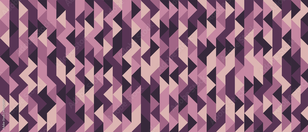 Poster abstract retro pattern of geometric shapes. colorful gradient mosaic backdrop. geometric hipster tri
