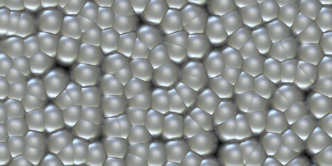 Light metal spheres texture.