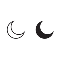 Plakat moon icon