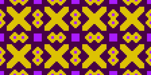 Pixel colored background vector. Abstract Mosaic