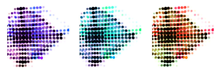 Hintergrund Farbfläche Sphere 02