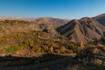 beautiful nature and mountains of Armenia