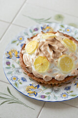 自宅でお菓子作り　レモンタルト