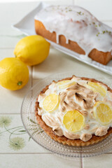 自宅でお菓子作り　レモンタルト