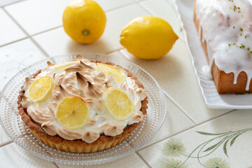 自宅でお菓子作り　レモンタルト