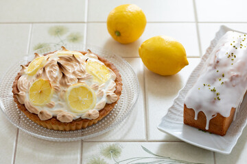 自宅でお菓子作り　レモンタルト