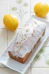 自宅でお菓子作り　レモンケーキ