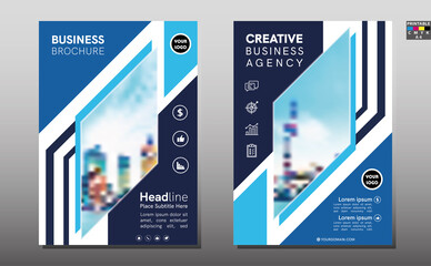 Template vector design for Brochure, Annual Report, Magazine, Poster, Corporate Presentation, Portfolio, Flyer, infographic, layout modern with colorful size A4, Easy to use and edit.