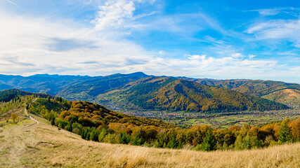 autumn in the mountains