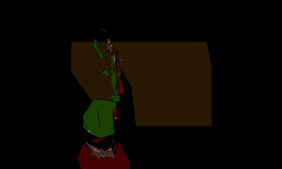 Abstract background modern hipster futuristic graphic. Multicolor Shapes design. Vector illustration.