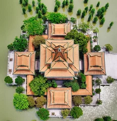 Fotobehang Temple on a lake © Vombatidae