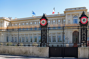 Ministère des affaires étrangères, quai d'Orsay à Paris
