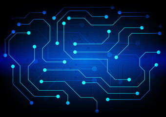 Circuit technology background with hi-tech digital