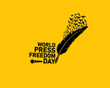 Vecteur Stock world press freedom day vector illustration. Creative Vector  illustration for World Press Freedom Day. May 3 press freedom day concept.  End Impunity for Crimes against Journalists. | Adobe Stock