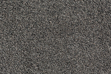 Crushed granite stones wall - close up