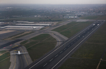 Fiumicino Airport. Made preparation for flight