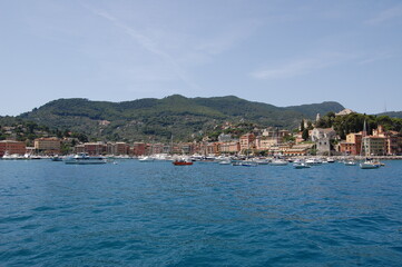 Fototapeta premium san fruttuoso santa margherita ligure 5 terre camogli