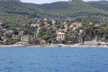 Fototapeta premium san fruttuoso santa margherita ligure 5 terre camogli