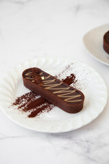 Salted caramel dark chocolate tart, pie