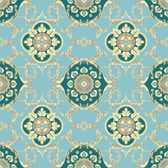 seamless pattern with flowers