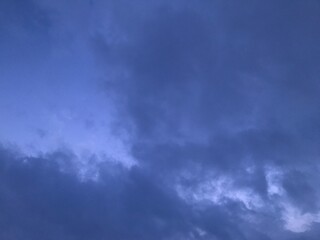 clouds in the sky