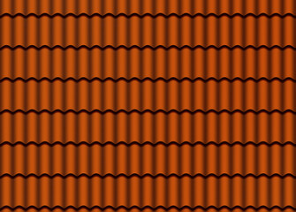 backgrounds of new brown roof tiles