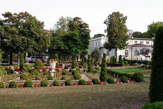 Im Kurpark von Misdroy Polen