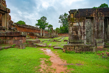 Angkor Wat - the largest temple in the world (Cambodia). 2019