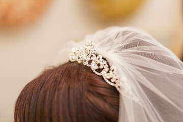 結婚式　ティアラ © dede