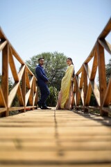 pre-wedding photoshoot of a beautiful couple