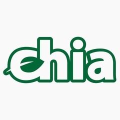 crypto currency chia logo green color