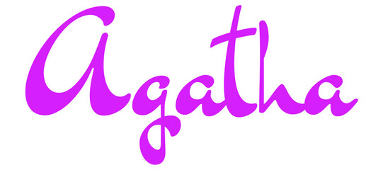 Obraz premium Agatha