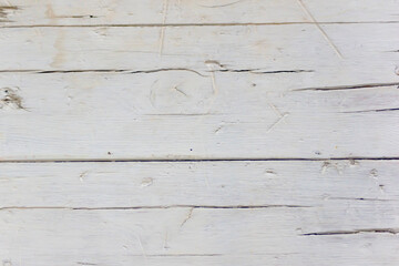 Textura de madera vieja pintada de blanco